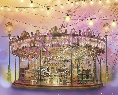 Kate Carousel Backdrop Designed by Rosabell Photography -UK