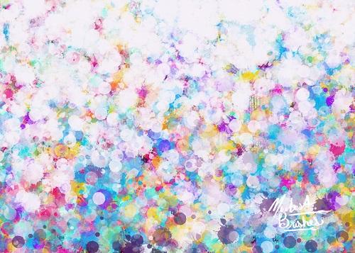 Kate Bright Splatter Paint Backdrop Designed by Modest Brushes -UK