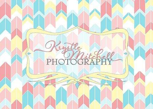 Kate Seamless Chevron Diamond Children Backdrop Designed By Krystle Mitchell Photography -UK