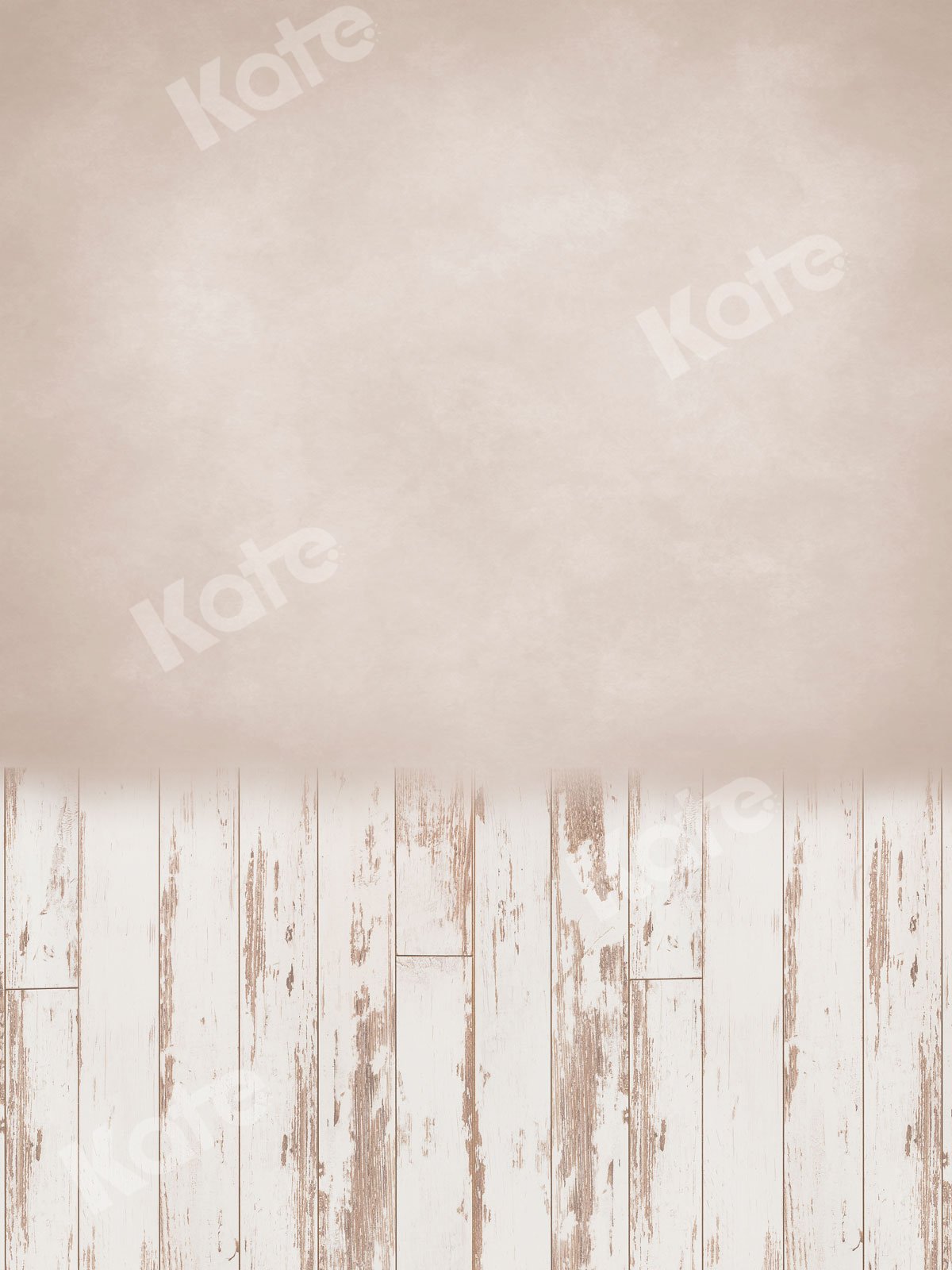Kate Cream Wall White Floor Backdrop for Photography -UK