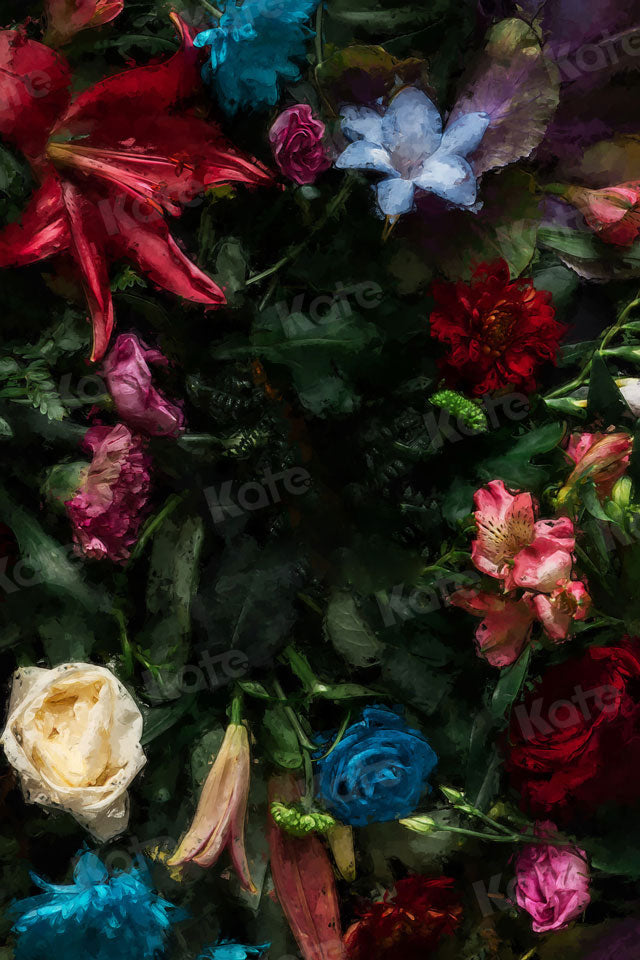 Kate Summer Fine Art Florals Oil Painting Flowers Backdrop for Photography -UK