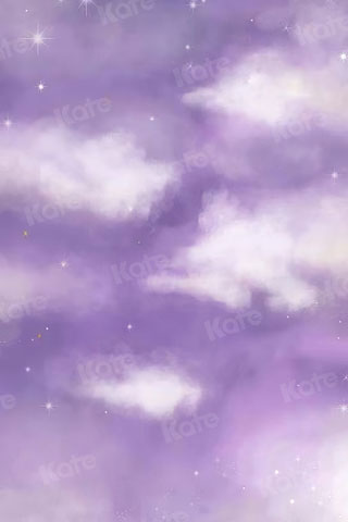 Kate Children Purple Clouds Sky Dream Backdrop for Photography -UK