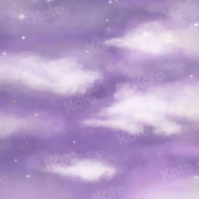 Kate Children Purple Clouds Sky Dream Backdrop for Photography -UK