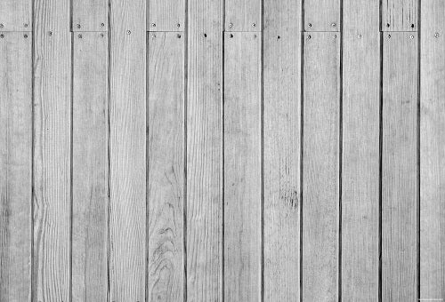 Kate Gray Retro Wood Computer Printed Rubber Floor Mat -UK