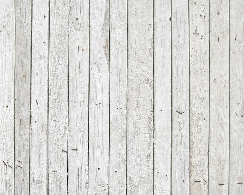 Kate Vintage Grey Wood Rubber Floor Mat