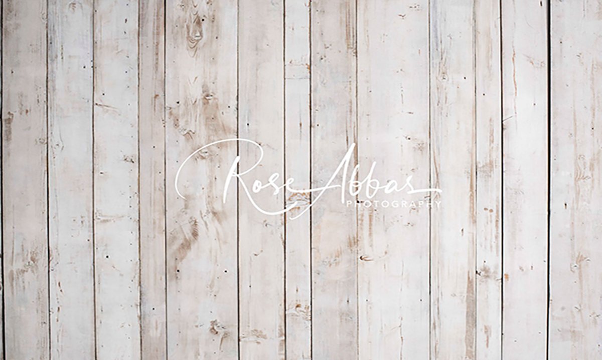 Kate Light Cream Wood Rubber Floor Mat Designed By Rose Abbas -UK