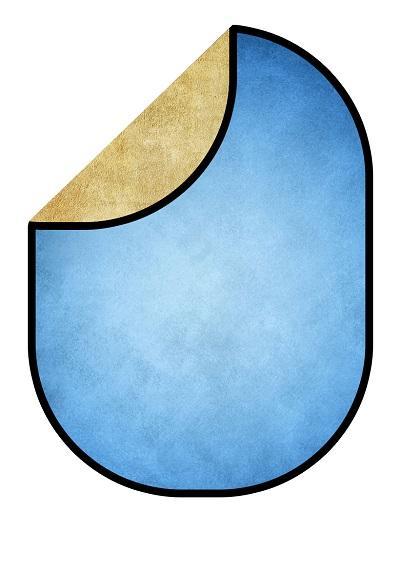 Kate Earth Brown Mixed with a Little Green/Light Blue Texture Collapsible Backdrop Photography 5X6.5ft(1.5x2m) -UK