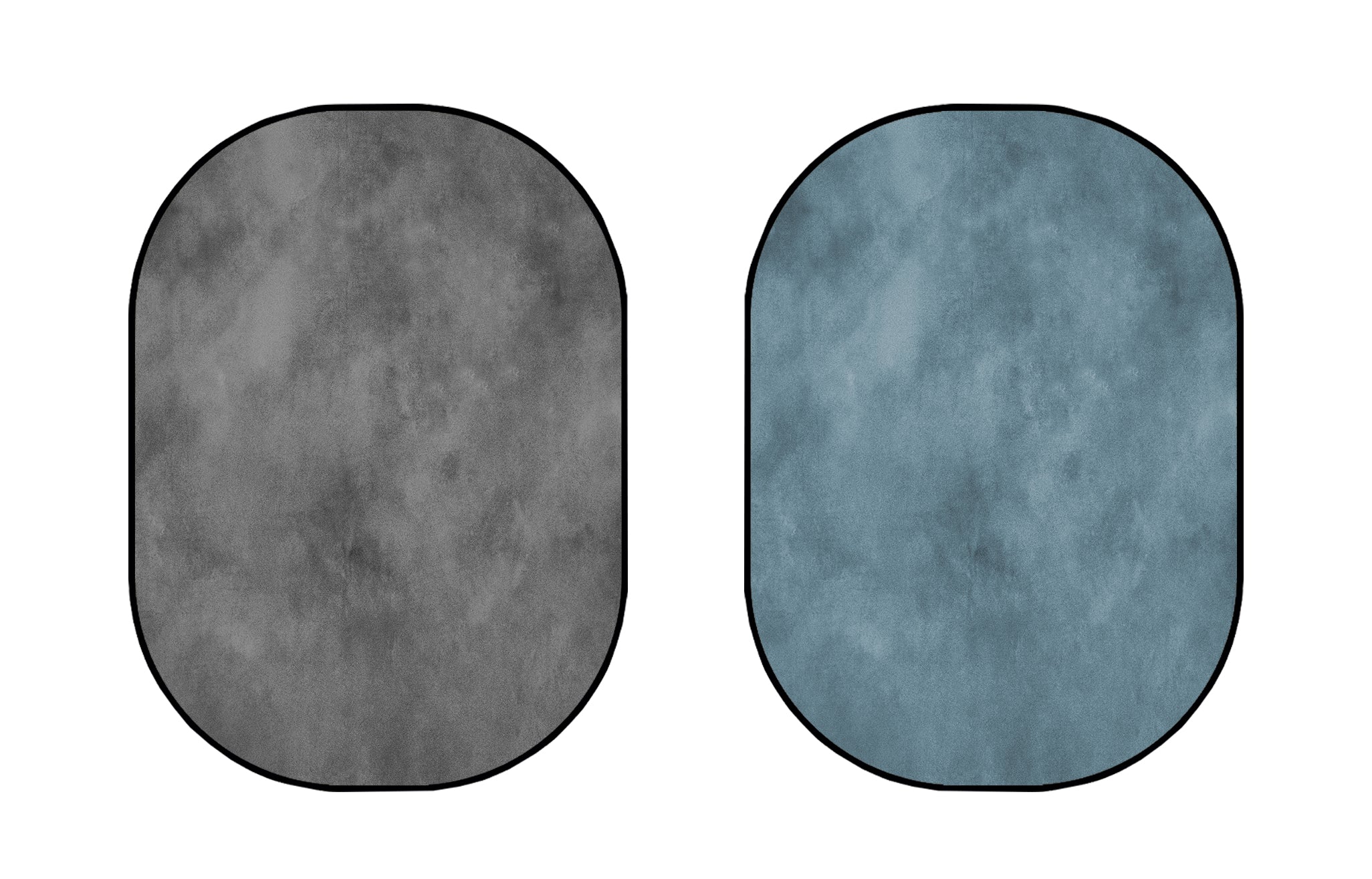 Kate Blue Gray Abstract Texture/ Gray Abstract Texture Collapsible Backdrop Photography 5X6.5ft(1.5x2m) -UK