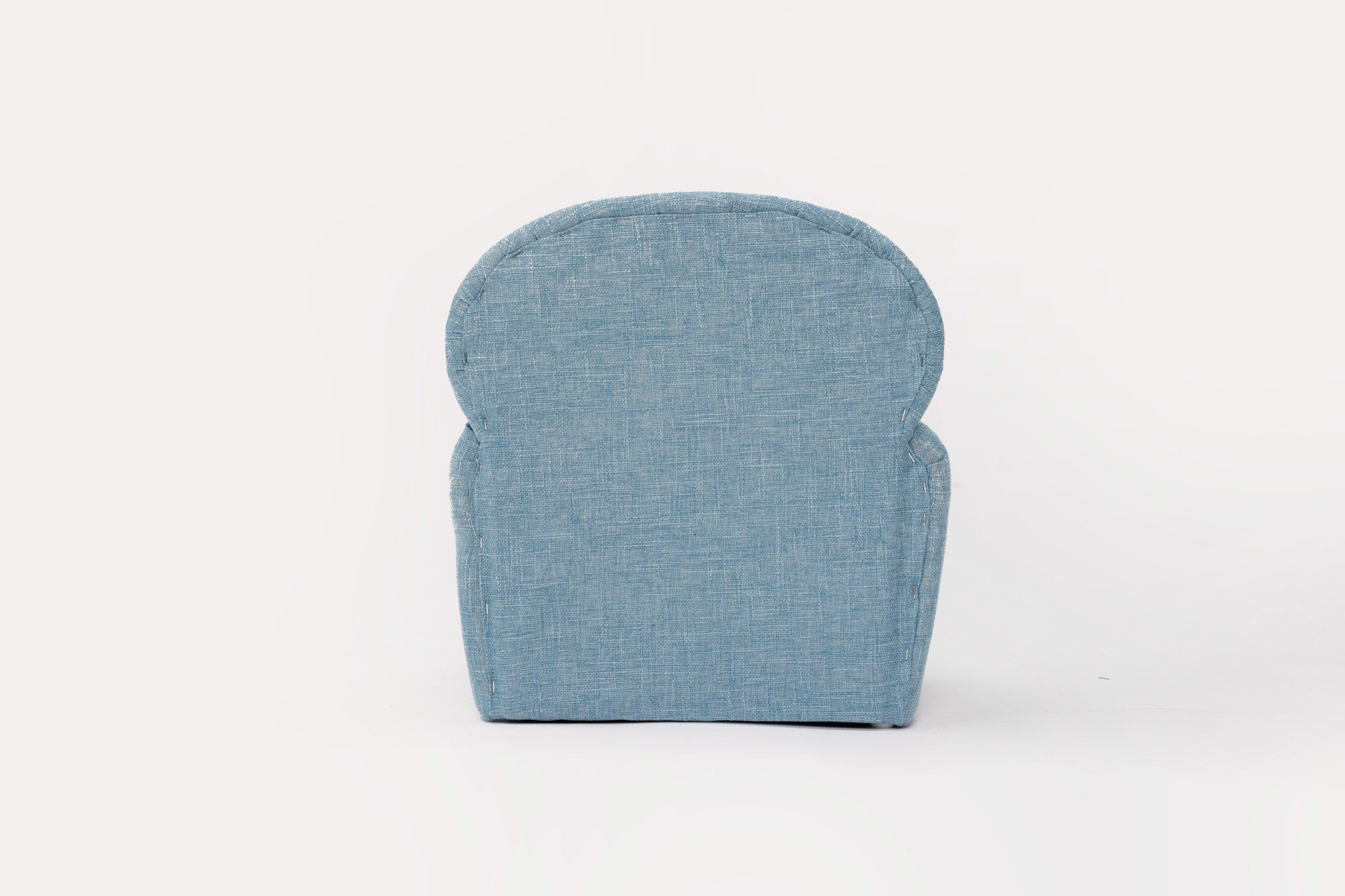 Kate Blue Fabric Mini Sofa with Rivet Newborn Props for Photography -UK