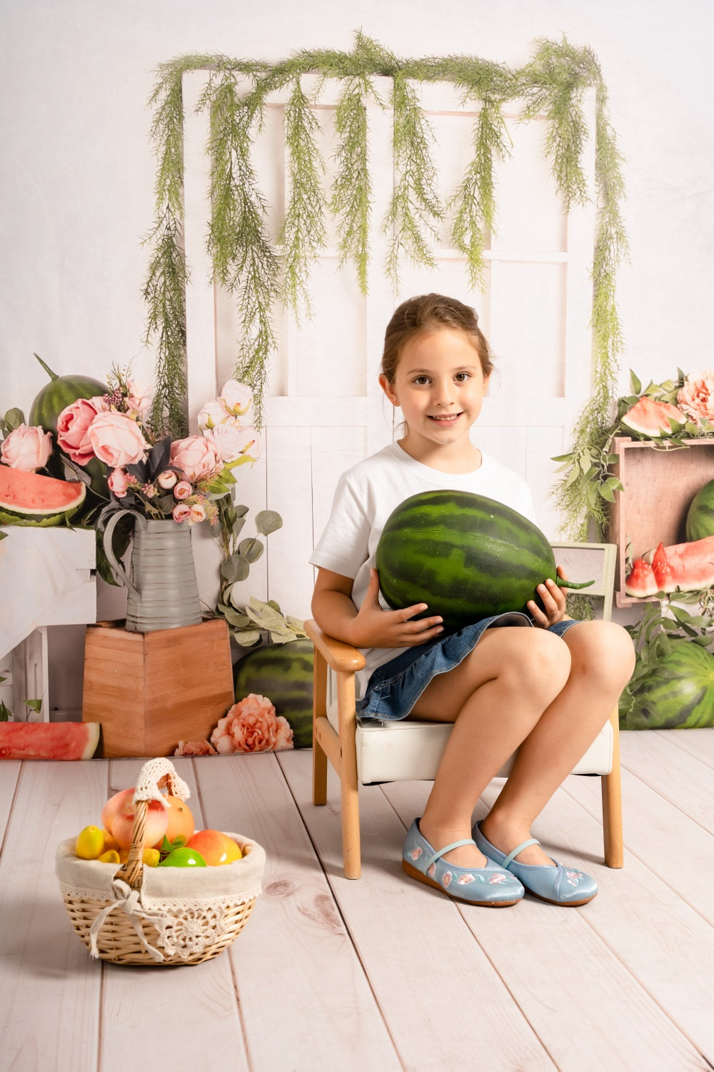 Kate Summer Watermelon Time Backdrop Designed by Jia Chan Photography -UK