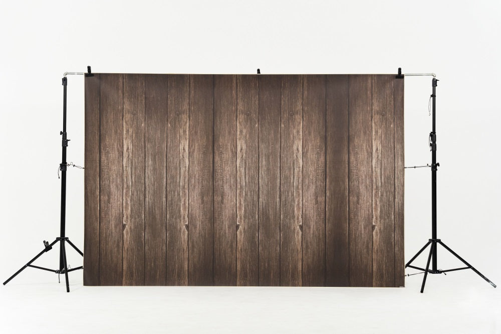 Kate Vinyl Dark Wood Newborn Photography Backdrop Floor -UK