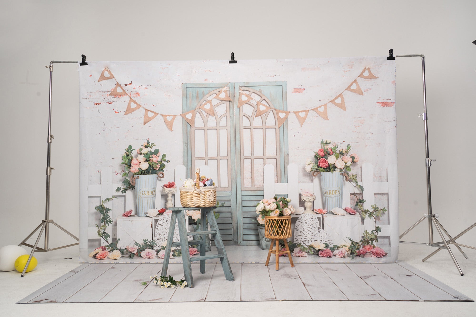 Kate Spring/Easter Flowers Backdrop Designed by Emetselch -UK