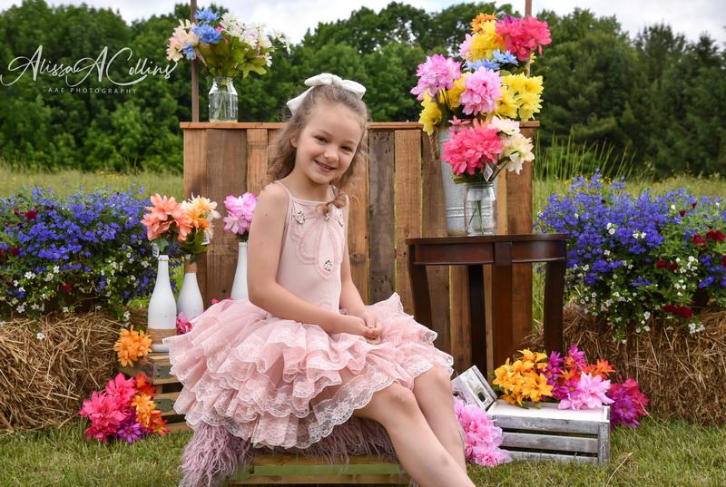 Kate Summer Backdrop Flower Stand Designed by AAE Photography -UK