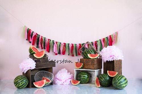 Kate Summer Watermelon Decoretions Children Backdrop Designed By Keerstan Jessop -UK