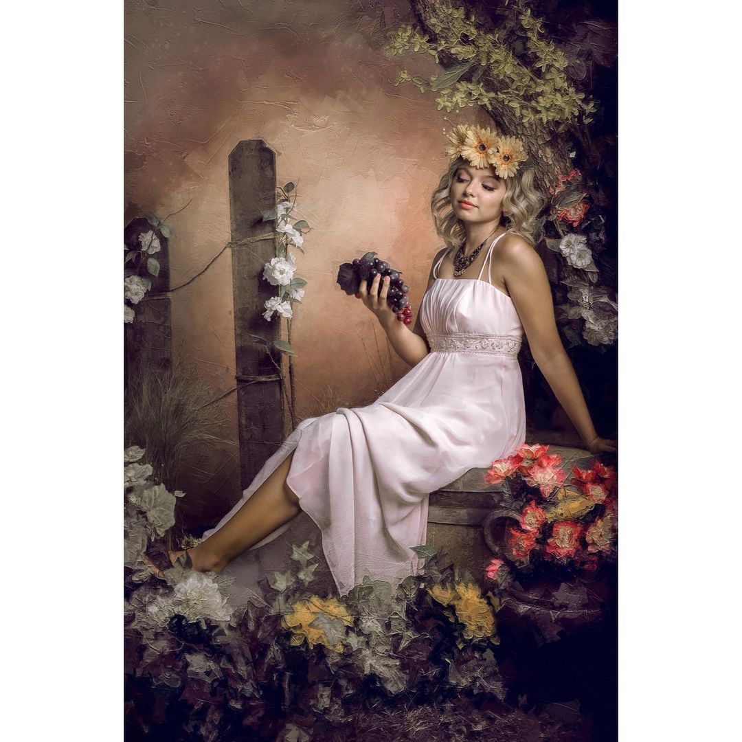 Kate Brown Abstract Old Master Backdrop for Photography -UK