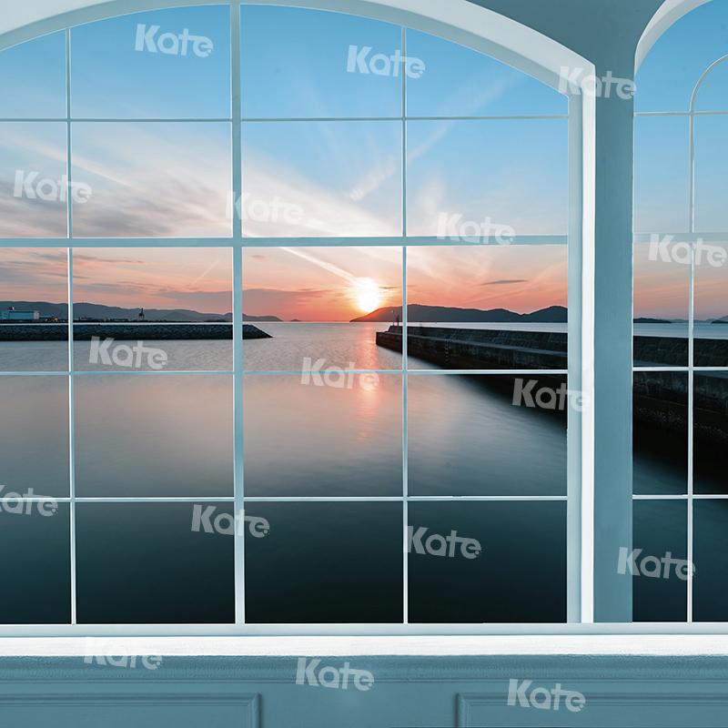 Kate Window Sunset Backdrop for Photography -UK