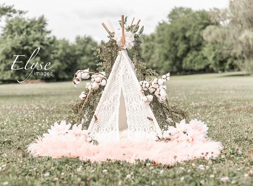 Kate Pink Camp Backdrop Outdoor Girl Tent Elyse images by Danielle Fishbein -UK