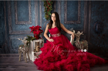 Kate Retro Deep Blue Wall Door Photography Backdrops Wedding -UK