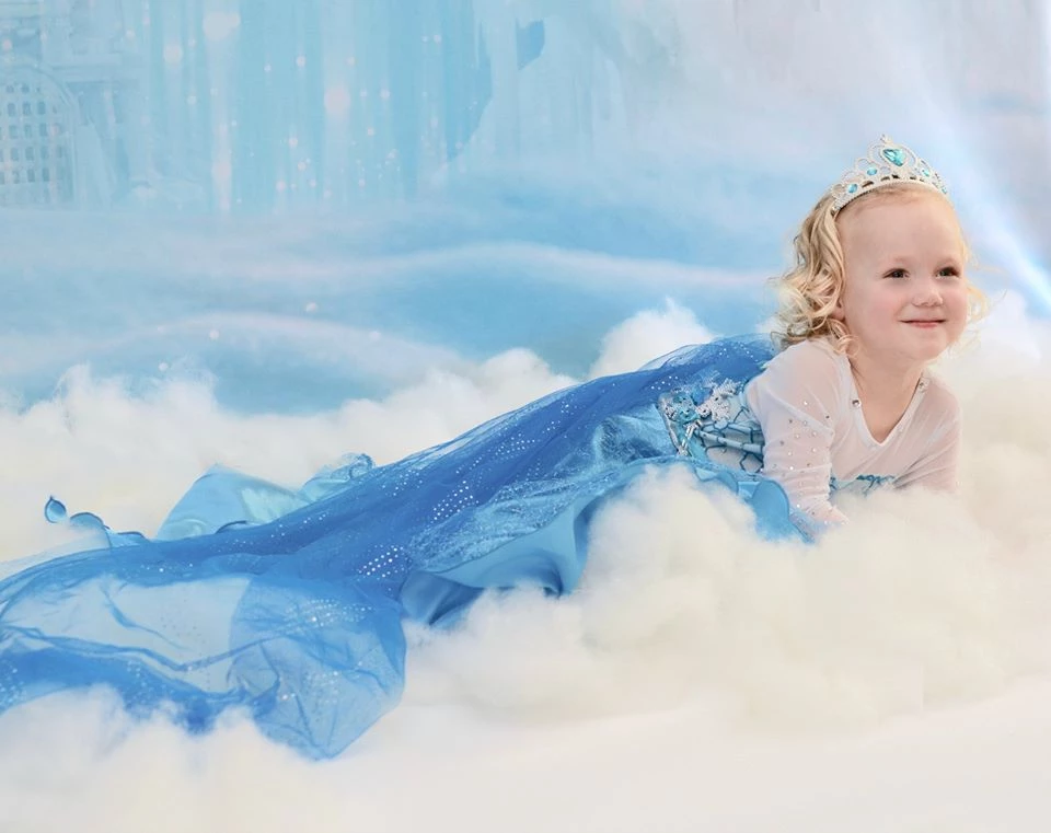 Kate Winter Ice Frozen Snow Castle/Christmas Backdrop Designed By Jerry_Sina -UK