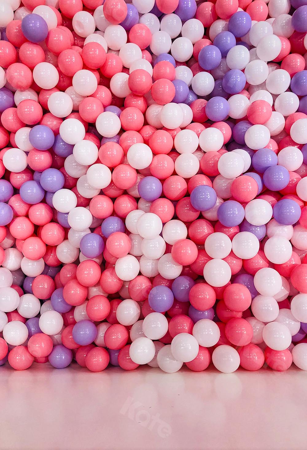 Kate Cake Smash Balloon Wall White Floor Backdrop Designed by Emetselch -UK