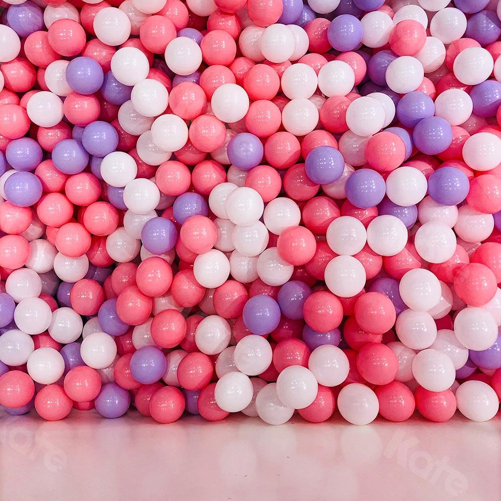 Kate Cake Smash Balloon Wall White Floor Backdrop Designed by Emetselch -UK