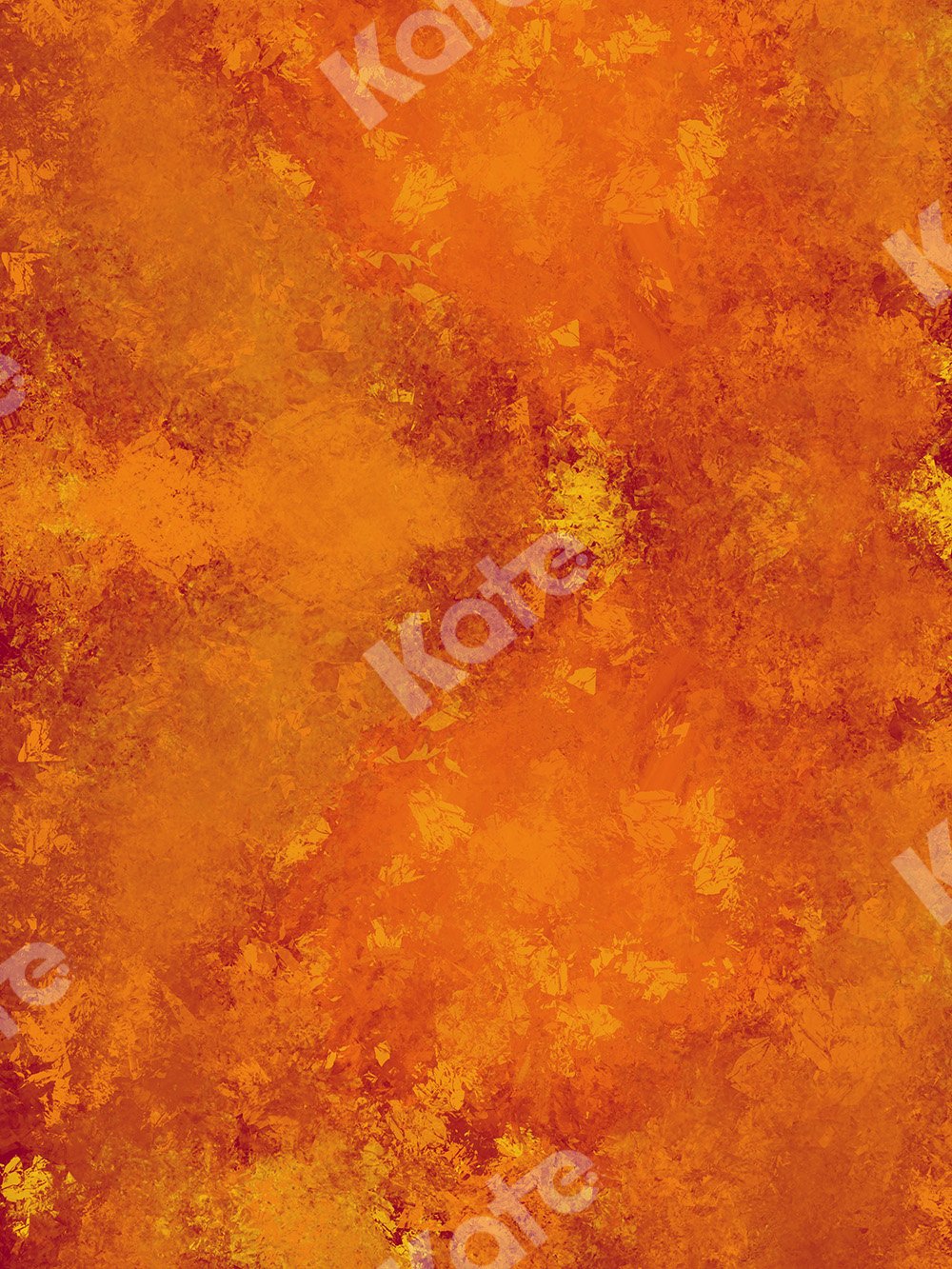 Kate Abstract Orange Autumn Backdrop Texture for Portrait Designed by Jia Chan Photography -UK