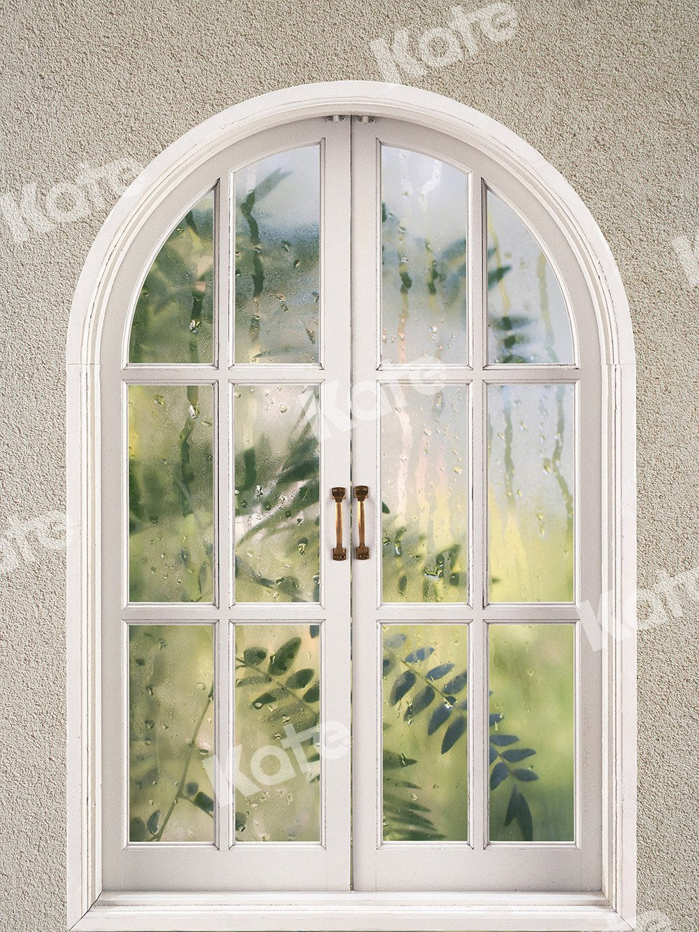 Kate Window Backdrop Rainy Day Designed by Emetselch -UK