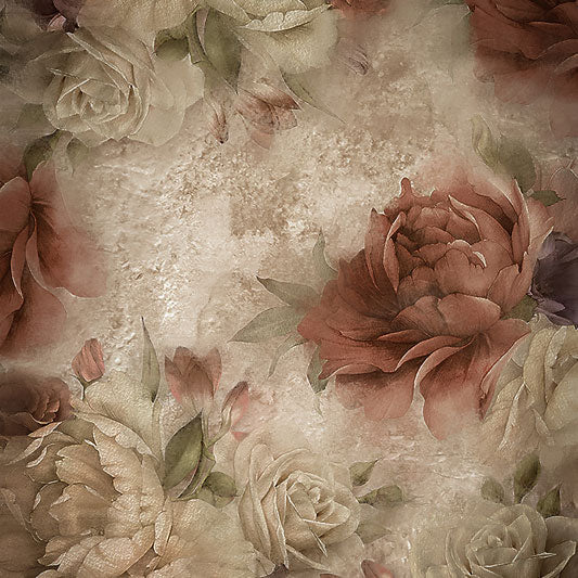 Kate Fine Art Flowers Retro Peony Backdrop Designed by GQ