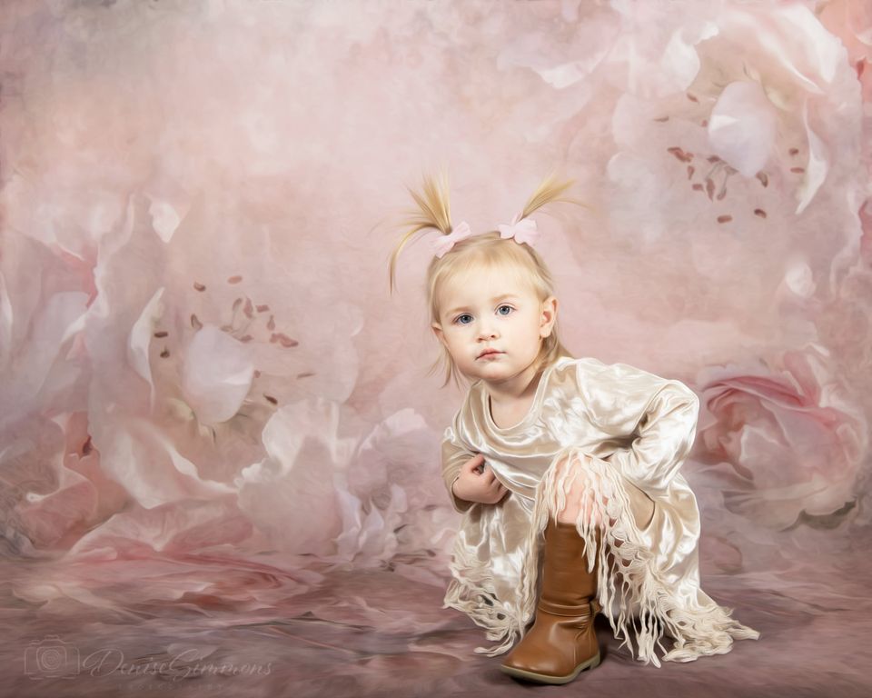 Kate Spring Flower Fine Art Backdrop for photography -UK