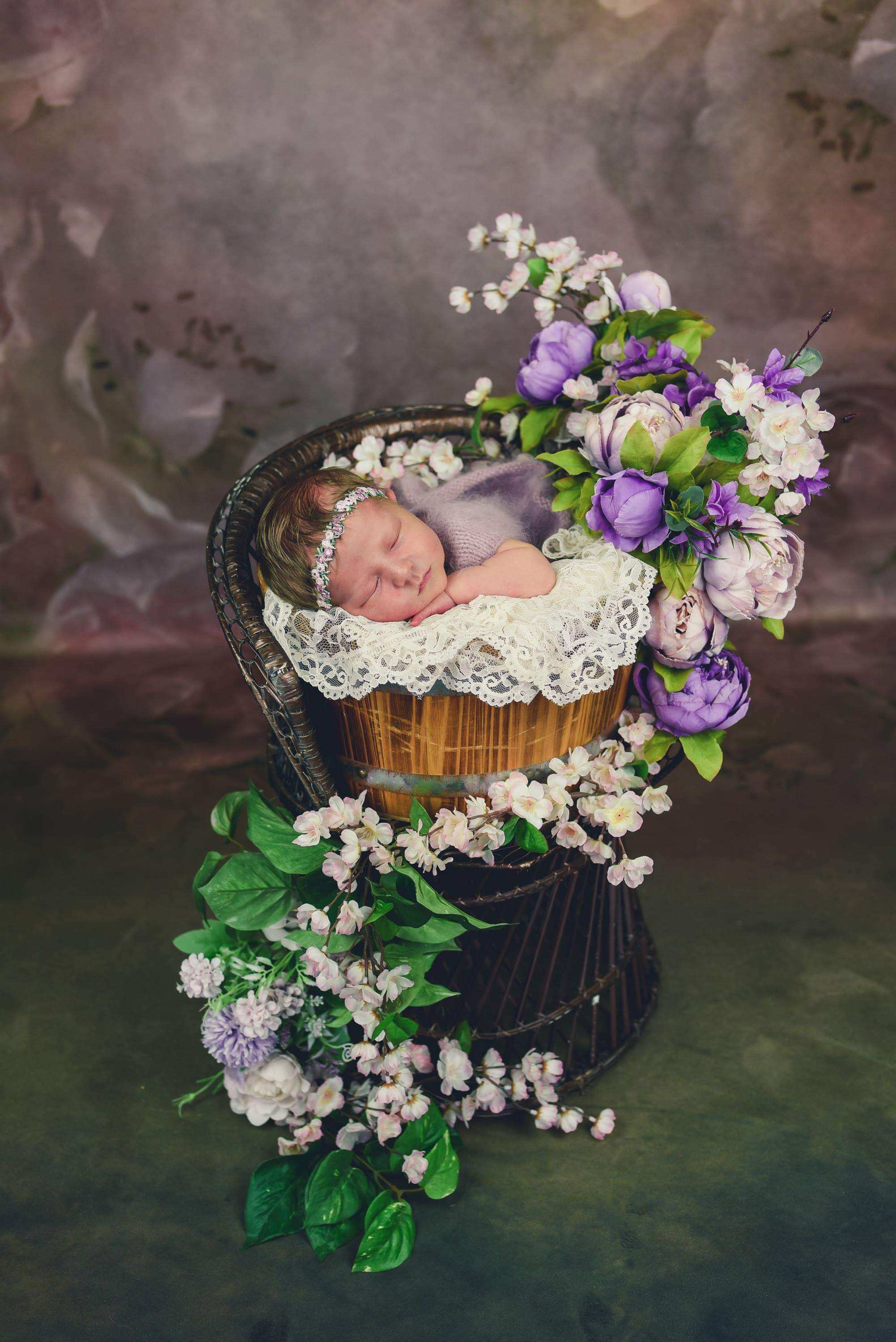 Kate Sweep Fine Art Retro Florals Roses Backdrop for Photography -UK