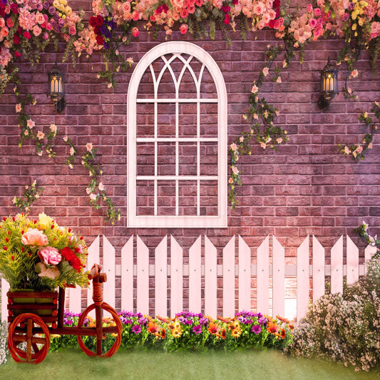Kate Spring Garden Floral Backdrop Designed By Victoria -UK