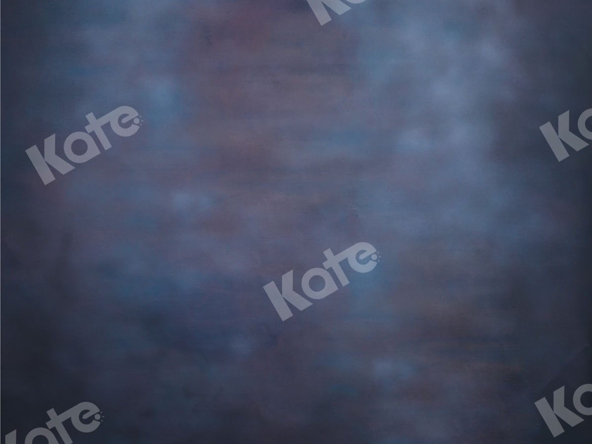 Kate Abstract Backdrop Blue With Liitte Dark Red Designed By JS Photography -UK