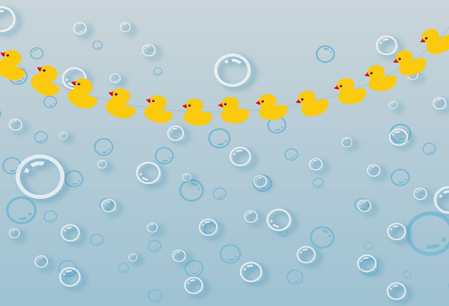 Kate Ducky Bath Summer Backdrop Bubbles for splash sessions designed by Jerry_Sina -UK