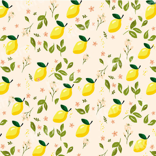 Kate Lemon Summer Cake Smash Backdrop Designed By JS Photography -UK