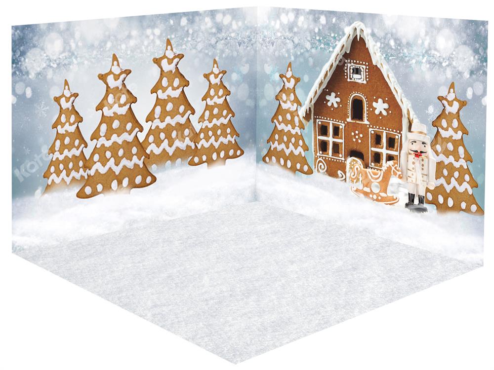 Kate Xmas Gingerbread House Room Set -UK