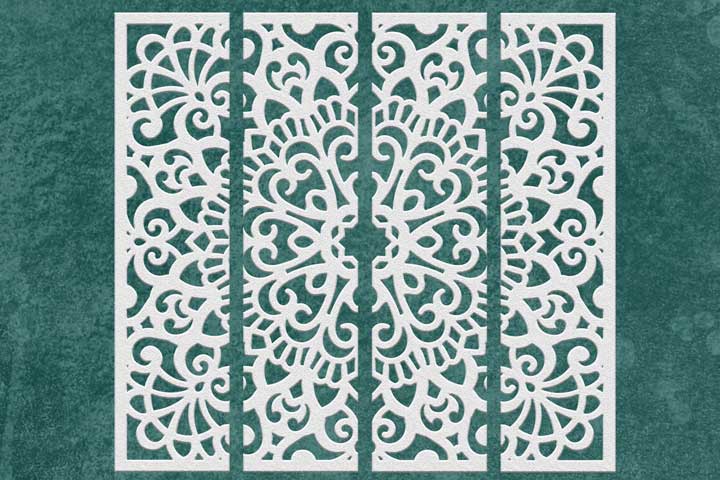 Kate Dark Green Boho Texture Backdrop for Photography -UK