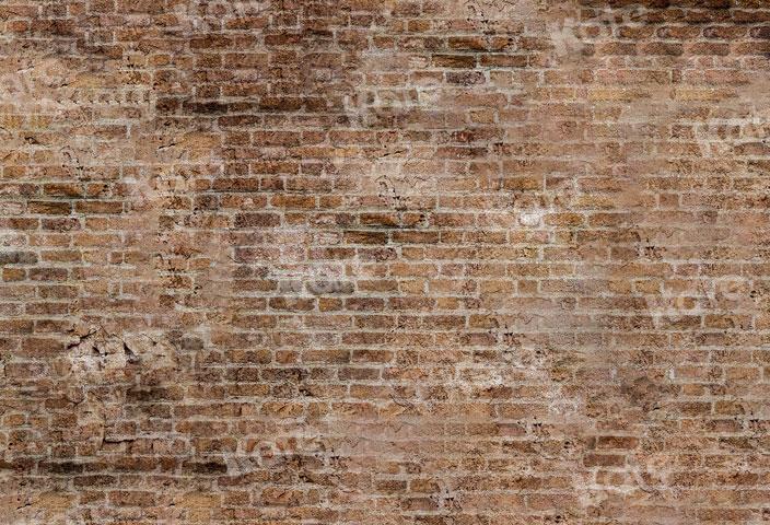 Kate Earthy Yellow Brick Wall Backdrop for Photography -UK