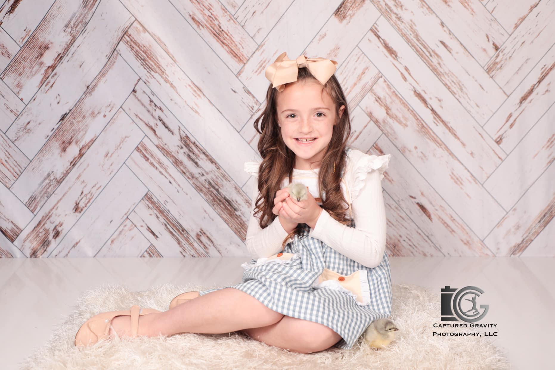 Kate Retro White Waves Wood Backdrop for Photography -UK
