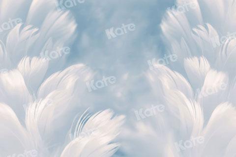Kate Fine Art White Feather Dream Backdrop for Photography -UK