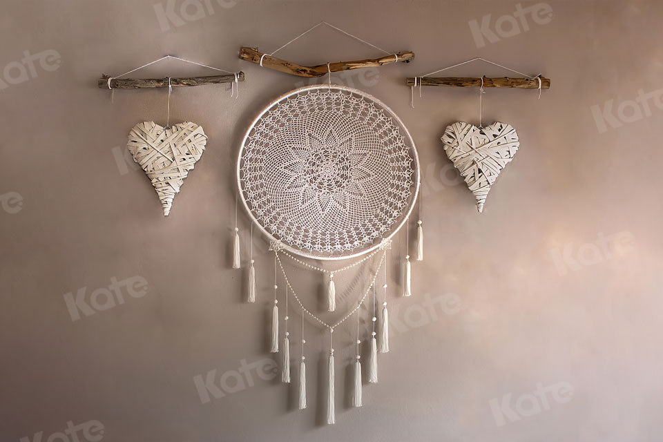 Kate Boho Beige Spring Mother's Day Backdrops for Photography -UK