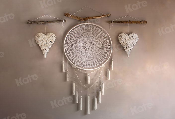 Kate Boho Beige Spring Mother's Day Backdrops for Photography -UK