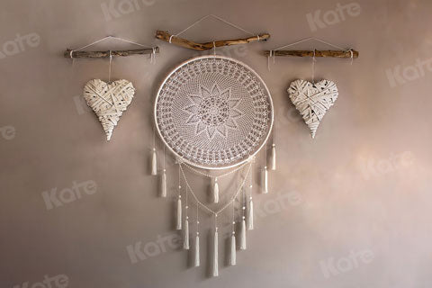 Kate Boho Beige Spring Mother's Day Backdrops for Photography -UK