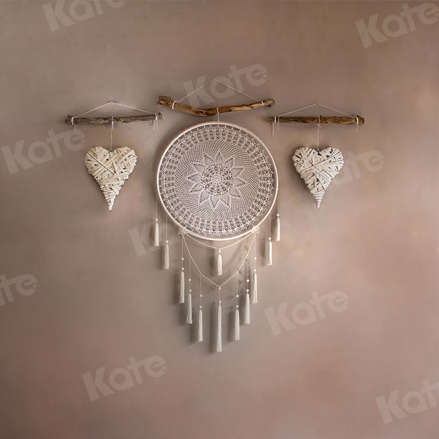 Kate Boho Beige Spring Mother's Day Backdrops for Photography -UK