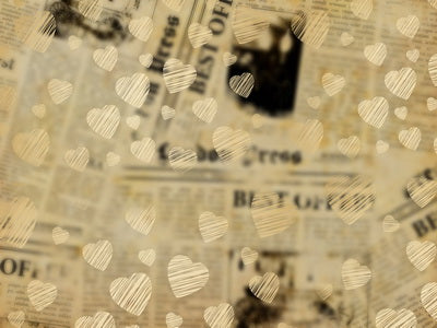 Kate Valentine's Day Heart Blurry