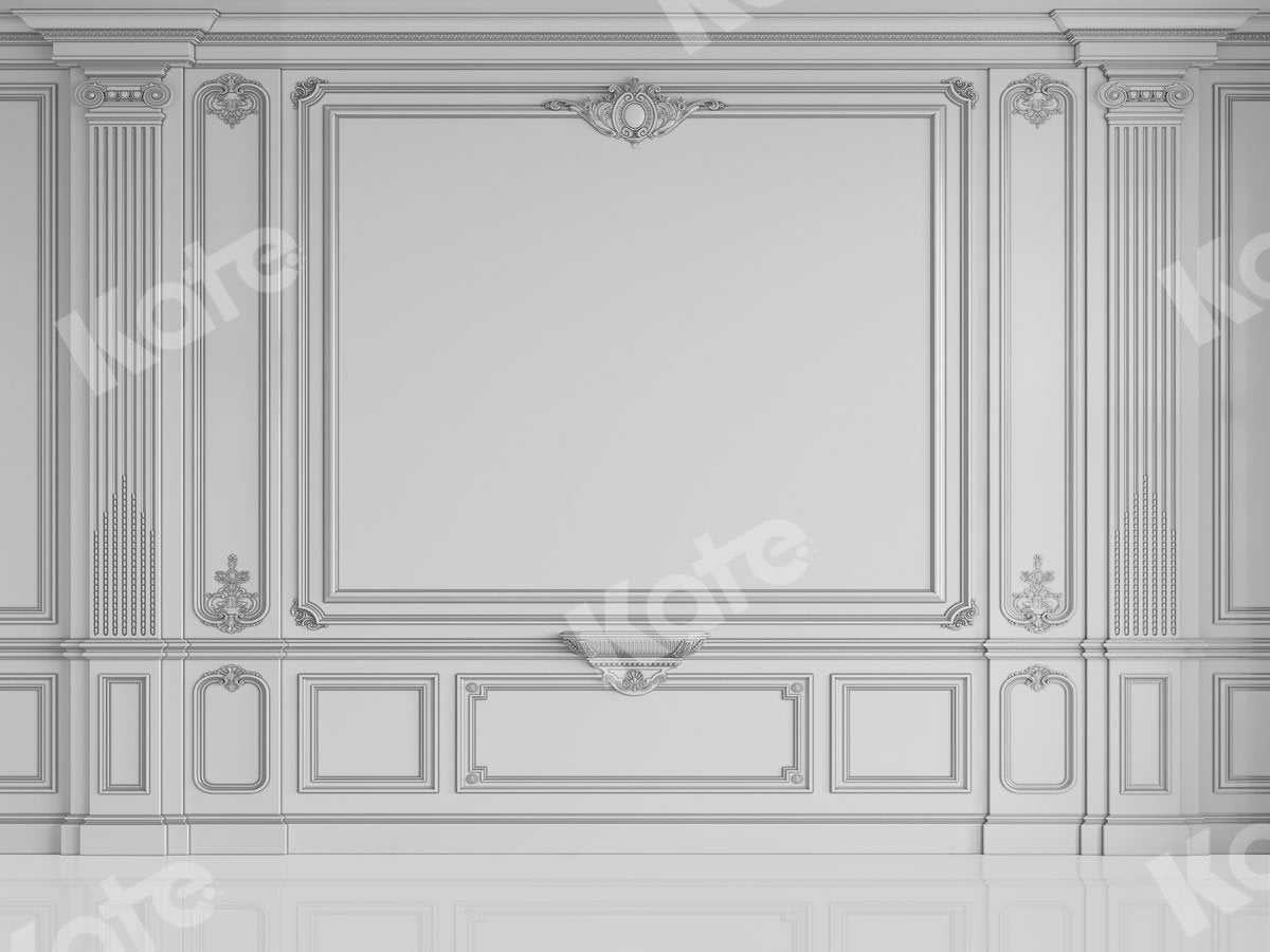 Kate Retro Wall Silver Edge Backdrop for Photography -UK