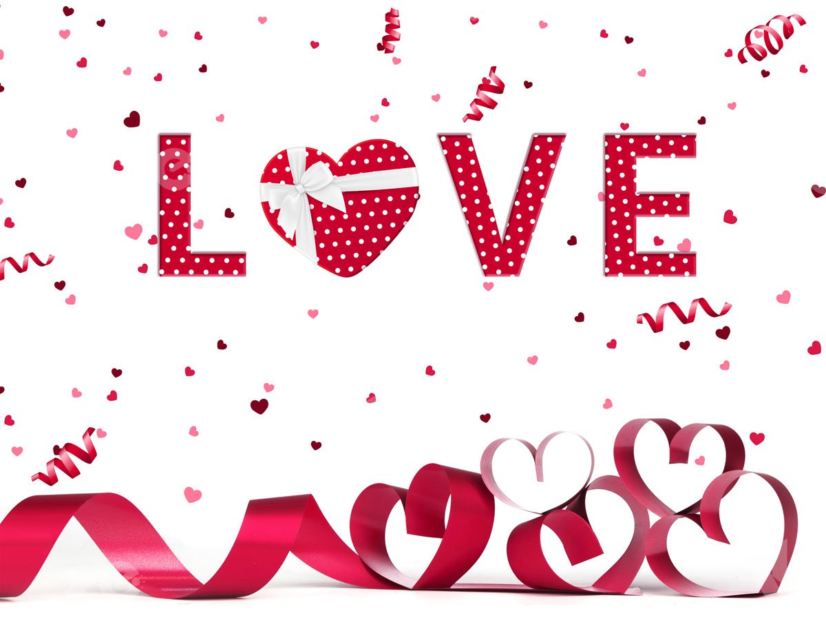 Kate Valentine's Day Love Backdrop for Photography -UK