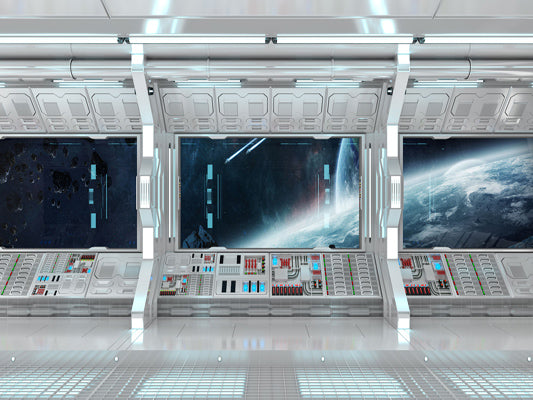 Kate Outer Space Pod Universe Backdrop for Children Photography -UK