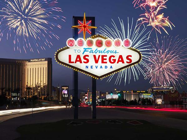 Kate Las Vegas Night Scene Beautiful Firework Backdrop Night View Scene - Kate backdrop UK