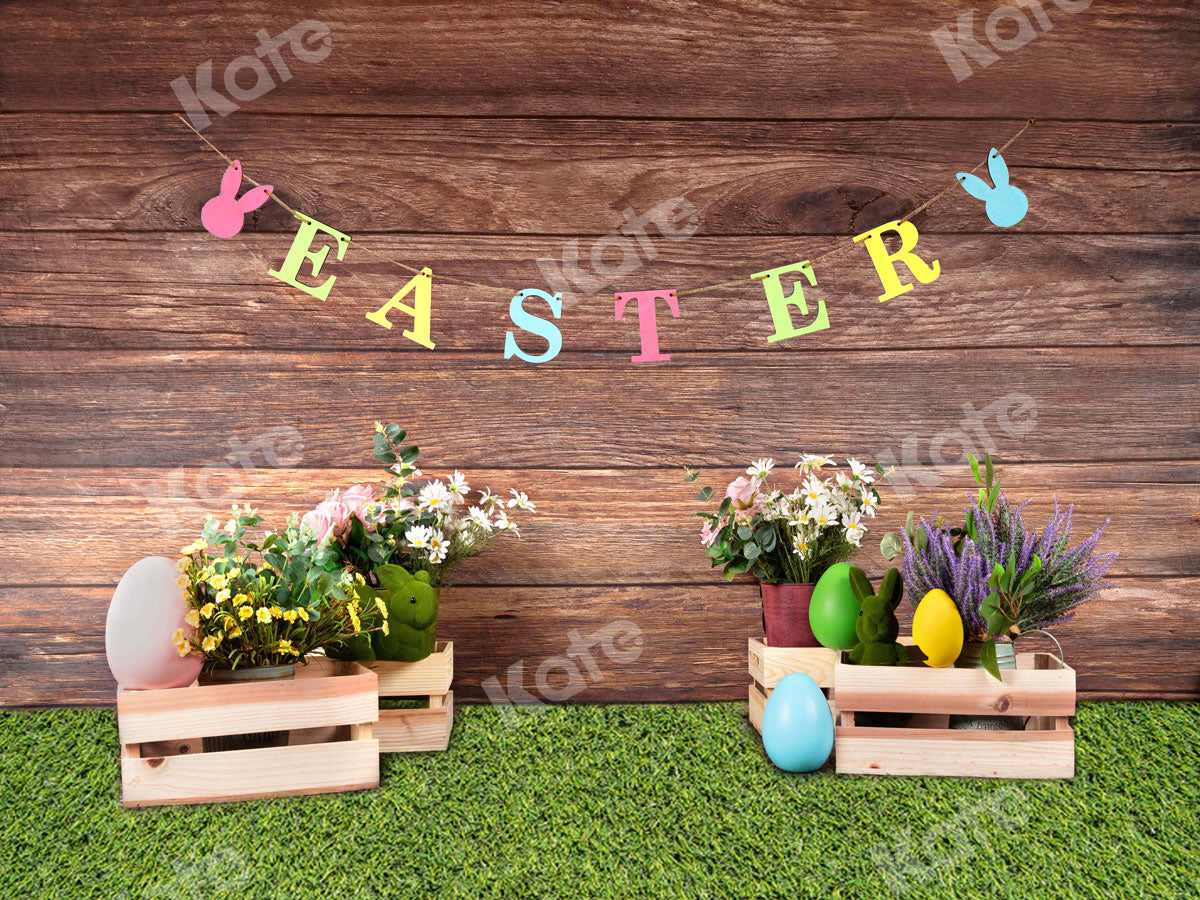 Easter Eggs Backdrop