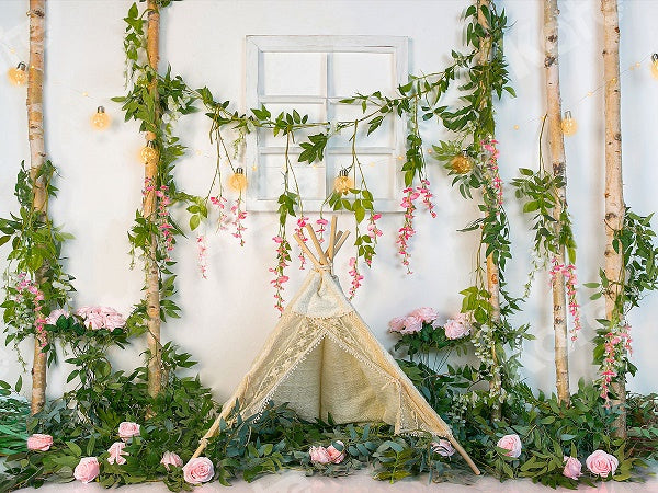 Kate Spring Tent Flowers Backdrop Designed by Jia Chan Photography -UK